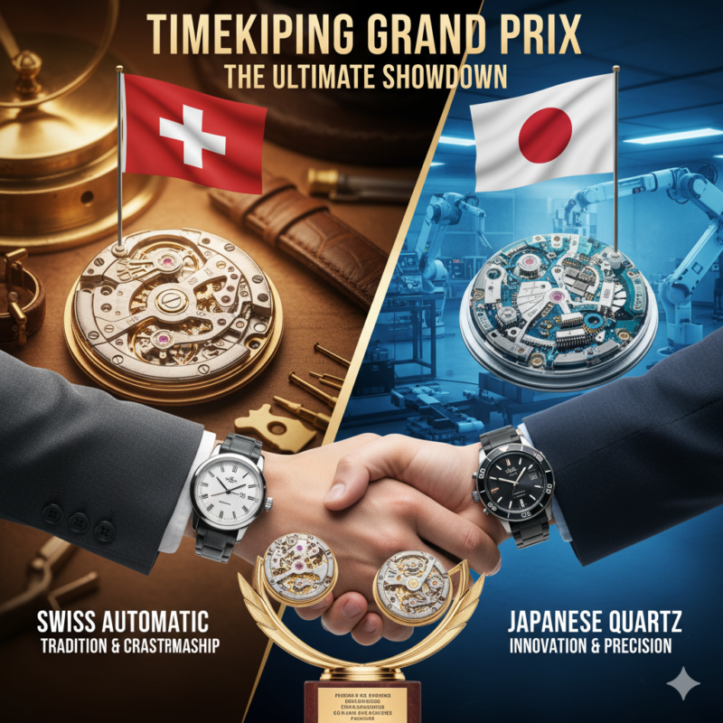 The Great Watch Debate: Swiss Soul vs. Japanese Precision